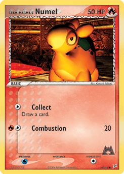Team Magma's Numel