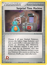 Surprise! Time Machine