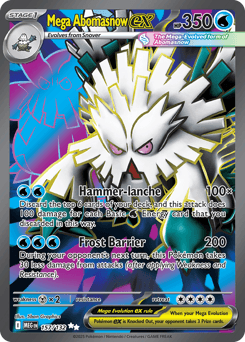Mega Abomasnow ex