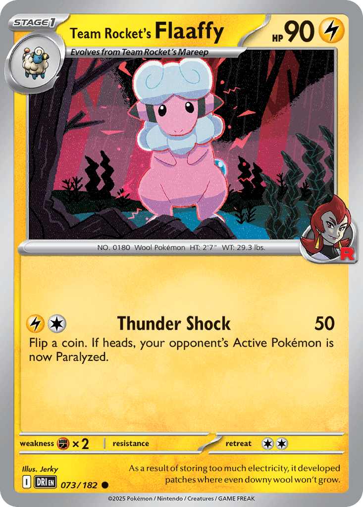Team Rocket's Flaaffy