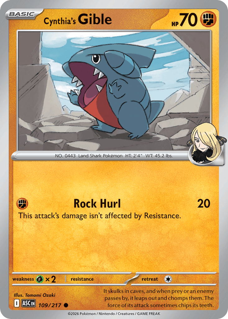 Cynthia's Gible